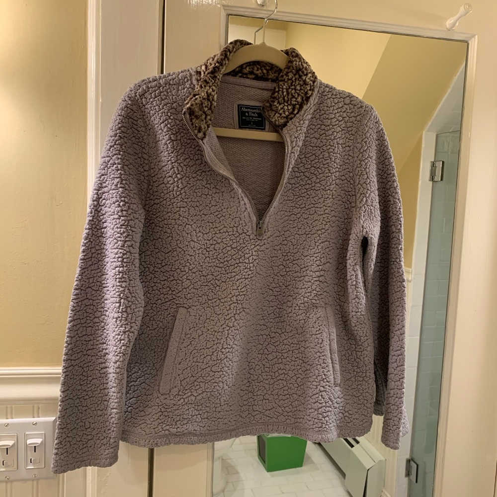 Purple Quarter Zip